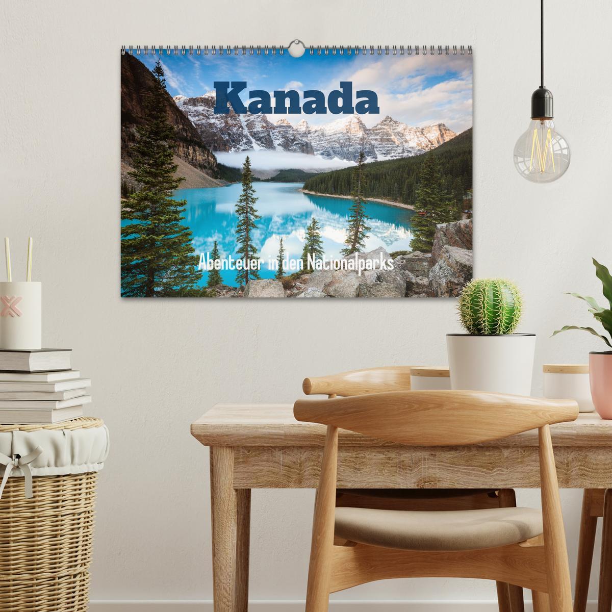 Bild: 9783435038800 | Kanada - Abenteuer in den Nationalparks (Wandkalender 2025 DIN A3...