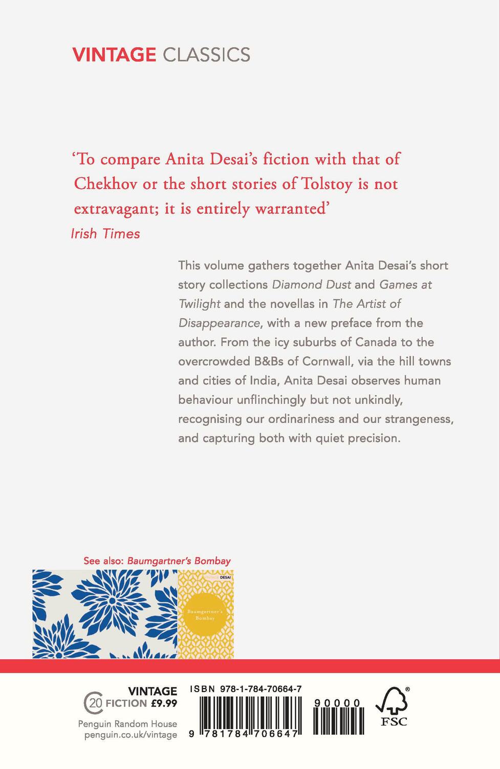 Rückseite: 9781784706647 | The Complete Stories | Anita Desai | Taschenbuch | Englisch | 2018