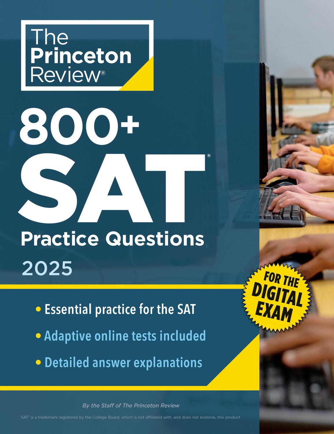 Cover: 9780593517512 | 800+ SAT Practice Questions, 2025 | The Princeton Review | Taschenbuch