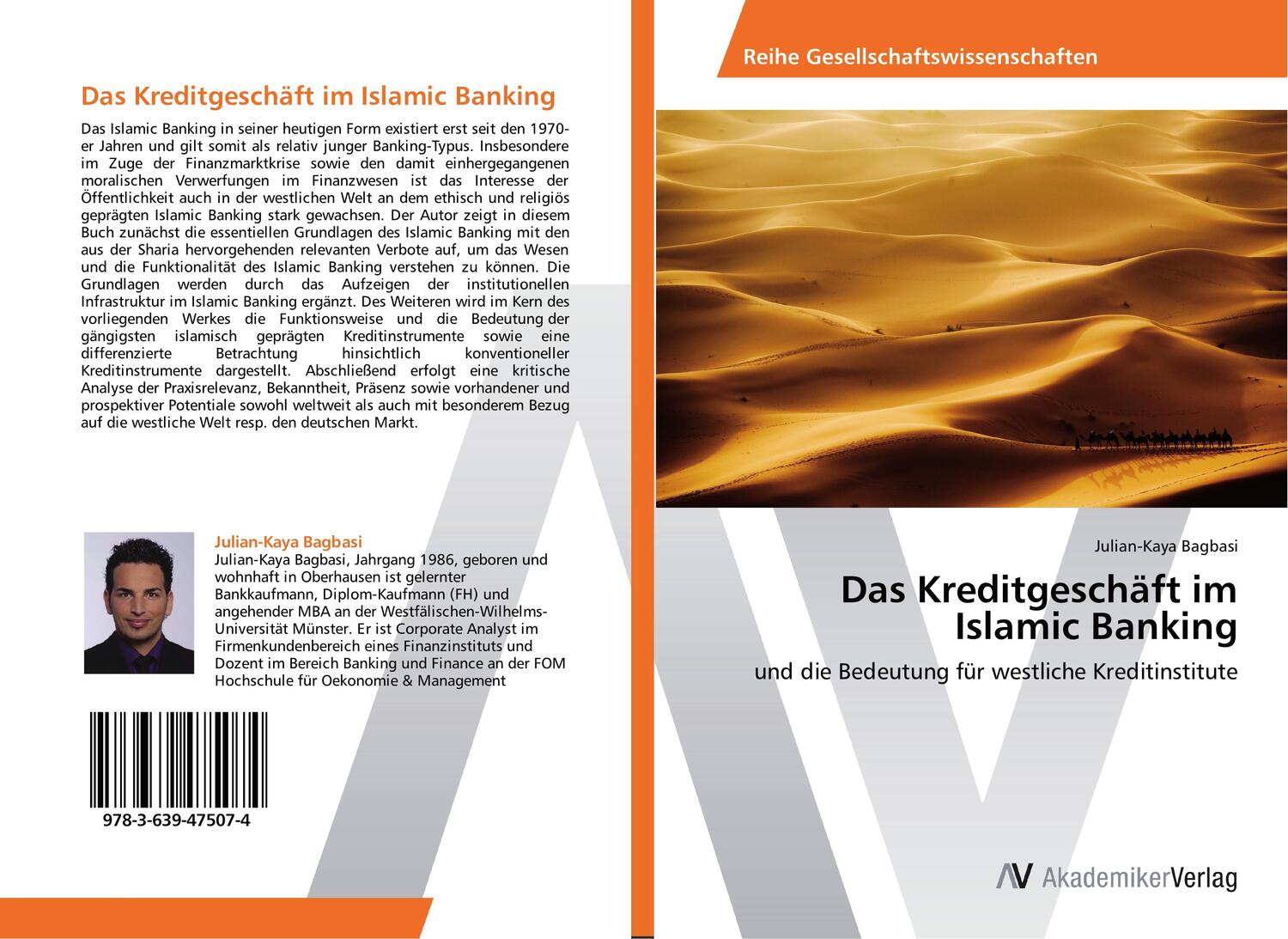 Cover: 9783639475074 | Das Kreditgeschäft im Islamic Banking | Julian-Kaya Bagbasi | Buch
