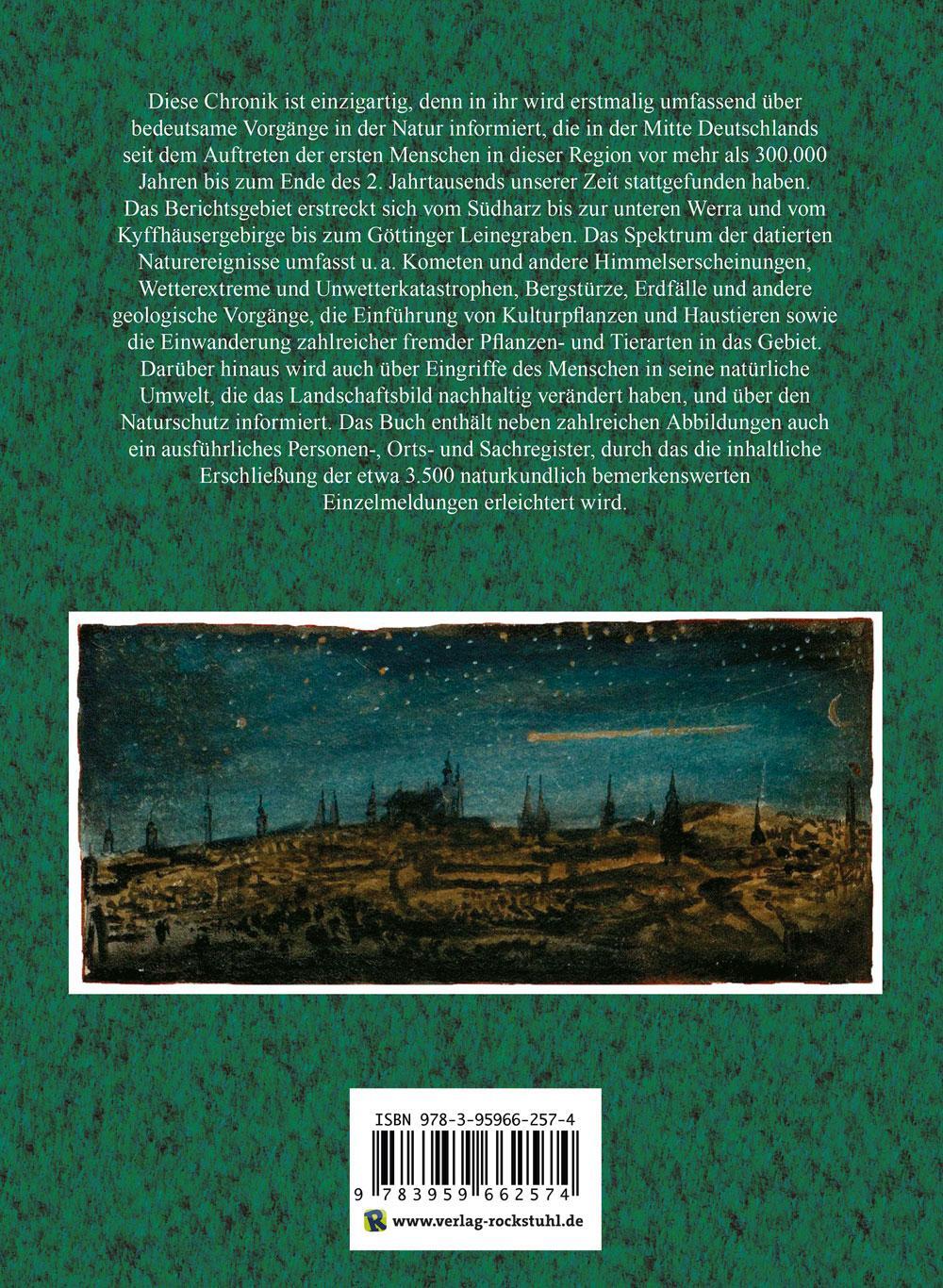 Rückseite: 9783959662574 | Naturhistorische Chronik | Gunter Görner (u. a.) | Buch | Deutsch