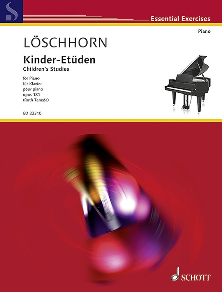 Cover: 9790001159333 | Kinder-Etüden op.181 für Klavier | Albert Löschhorn | Buch