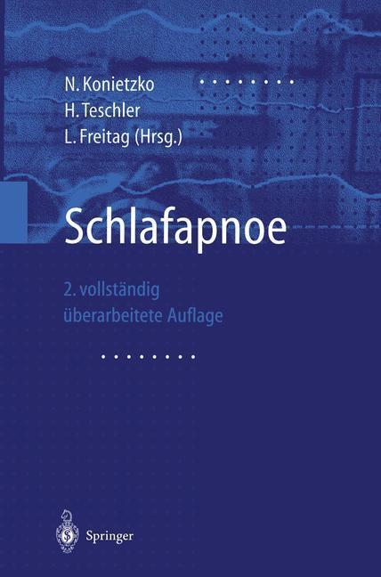 Cover: 9783540602668 | Schlafapnoe | Nikolaus Konietzko (u. a.) | Taschenbuch | Paperback