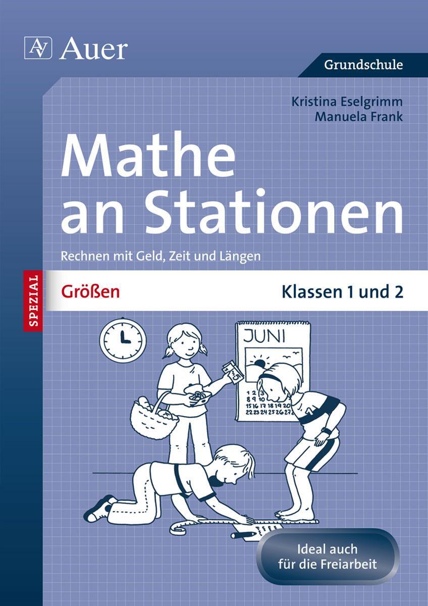 Cover: 9783403066958 | Größen an Stationen. Klassen 1 und 2 | Kristina Eselgrimm (u. a.)