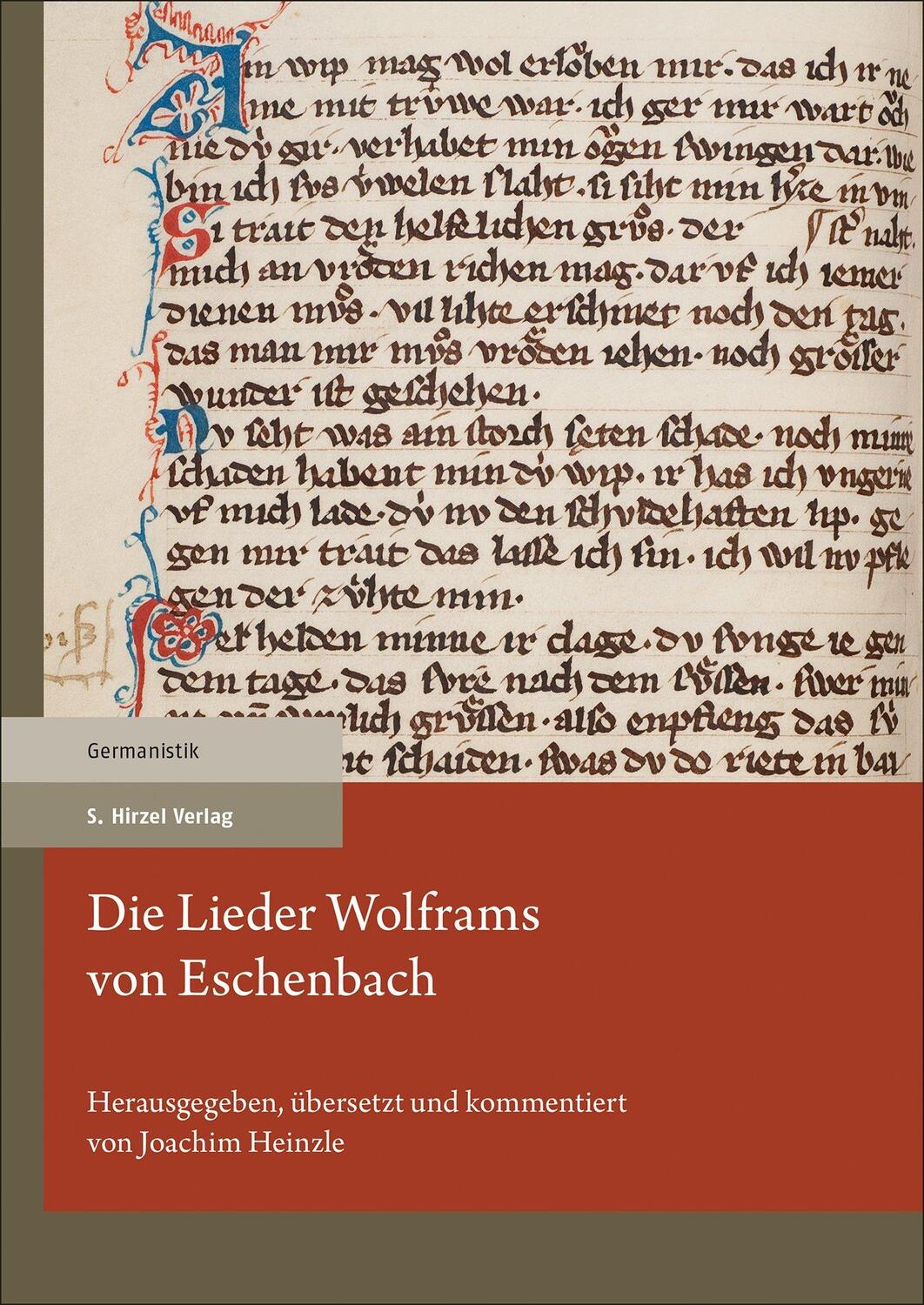 Cover: 9783777630014 | Die Lieder Wolframs von Eschenbach | Joachim Heinzle | Taschenbuch