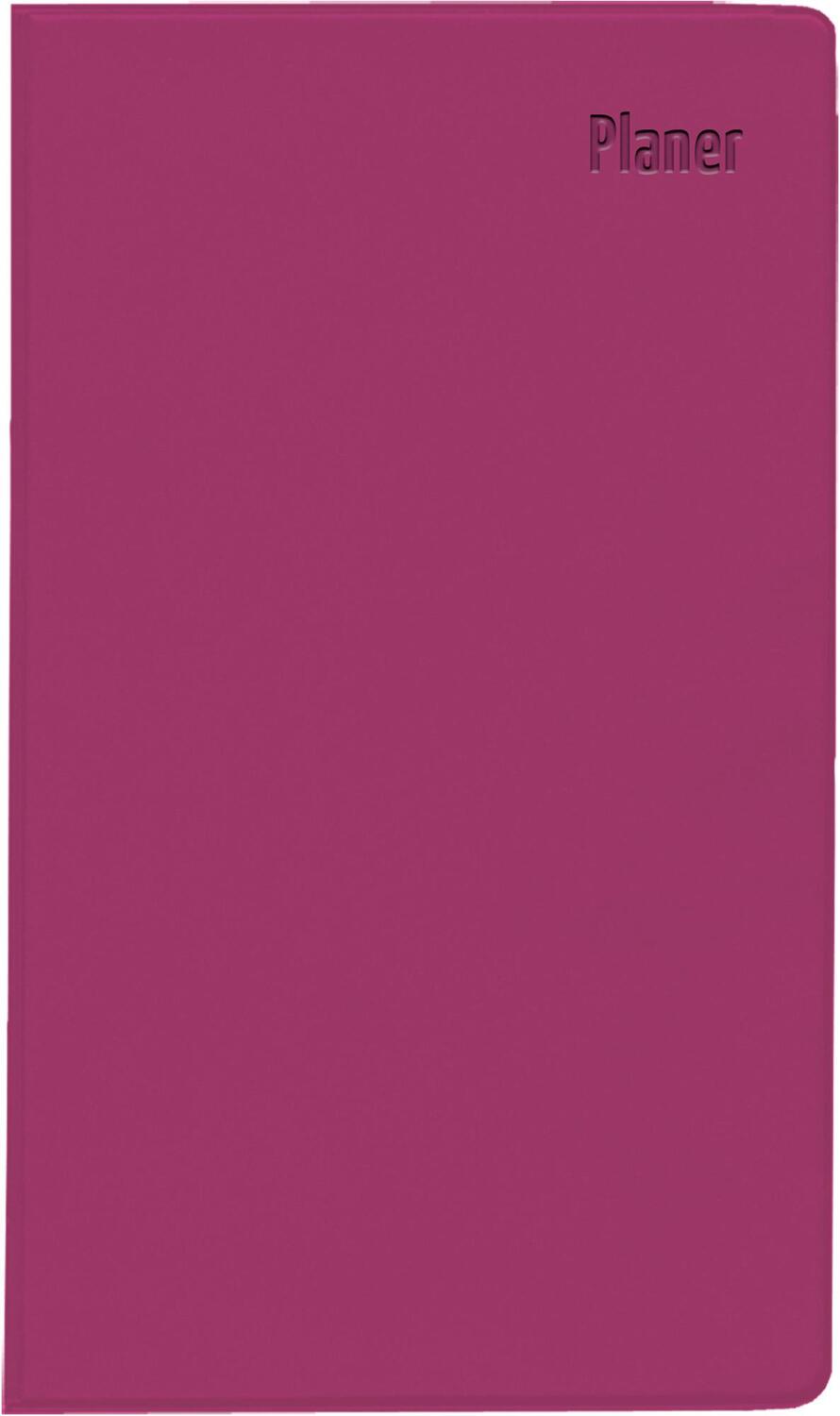 Cover: 4006928026777 | Taschenplaner Leporello PVC rot 2025 - Bürokalender 9,5x16 cm - 1...