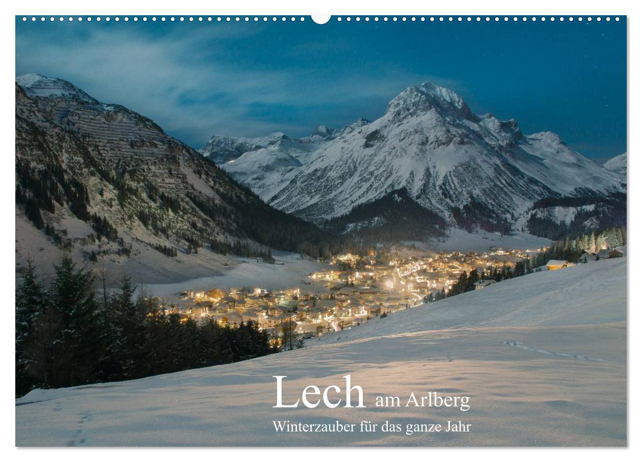 Cover: 9783383077883 | Lech am Arlberg - Winterzauber für das ganze Jahr (Wandkalender...