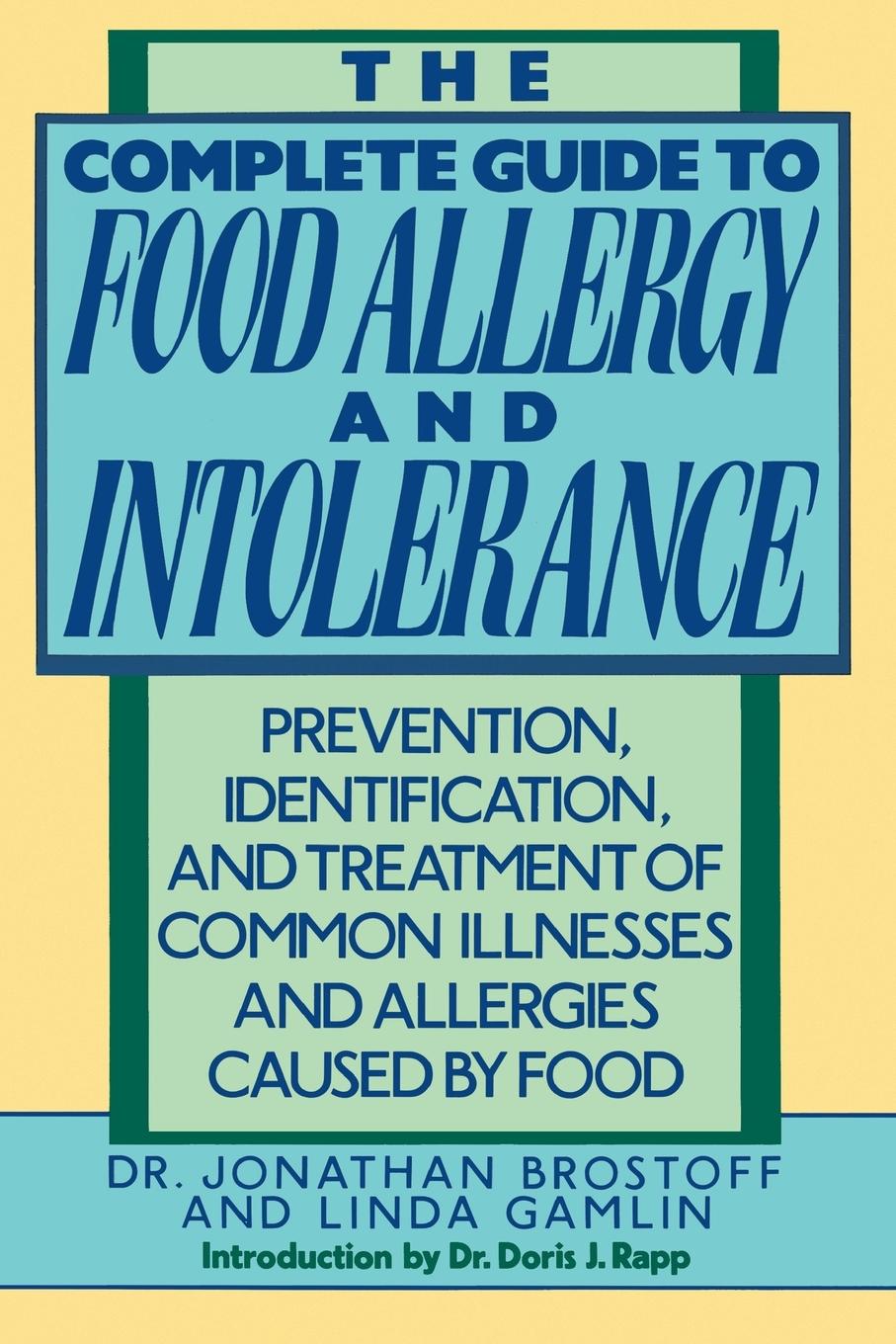 Cover: 9780517577561 | The Complete Guide to Food Allergy and Intolerance | Jonathon Brostoff