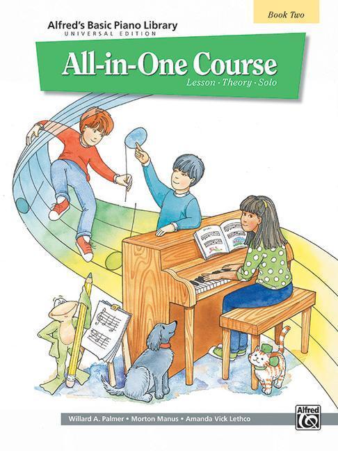 Cover: 9780739013311 | Alfred's Basic Piano Library All In One Course 2 | Palmer (u. a.)