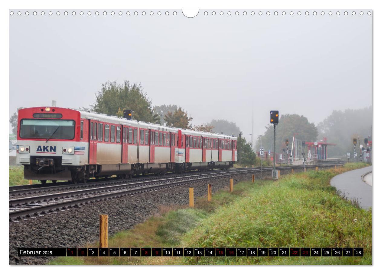 Bild: 9783435425860 | Norddeutsche Eisenbahnen (Wandkalender 2025 DIN A3 quer), CALVENDO...