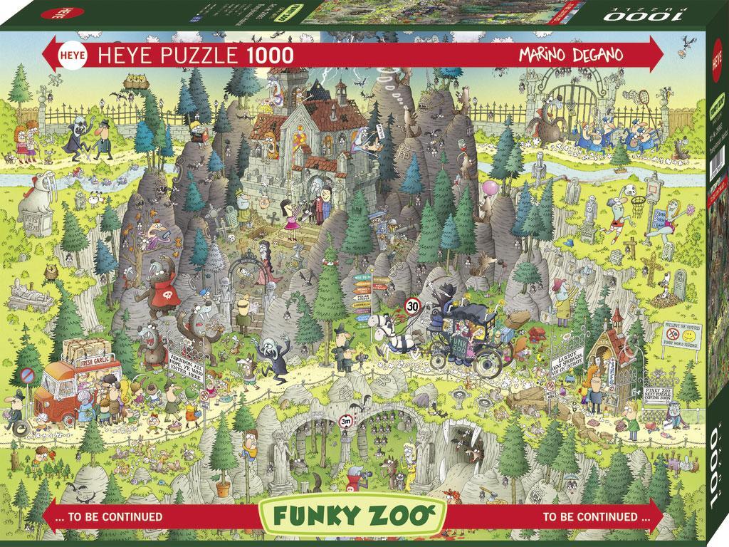 Cover: 4001689299637 | Transylvanian Habitat Puzzle 1000 Teile | Marino Degano | Spiel | 2021