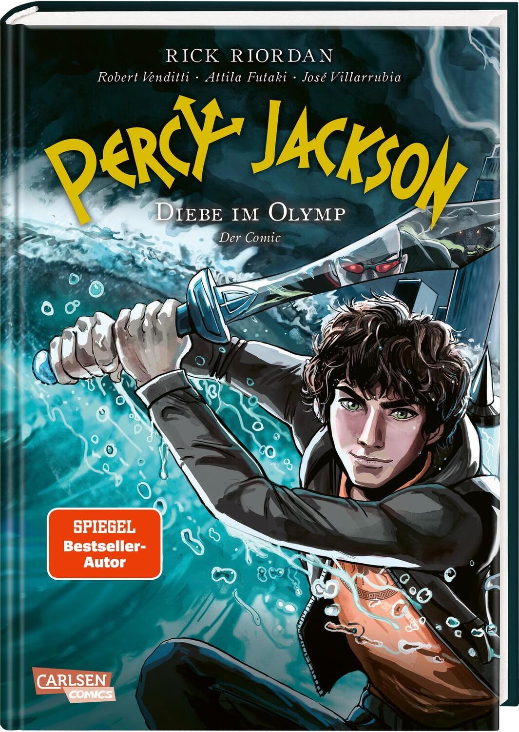Cover: 9783551775610 | Percy Jackson 01. Diebe im Olymp | Der Comic | Robert Venditti (u. a.)