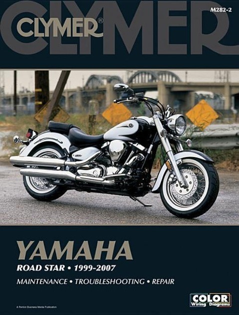 Cover: 9781599694153 | Yamaha Road Star Series Motorcycle (1999-2007) Service Repair Manual