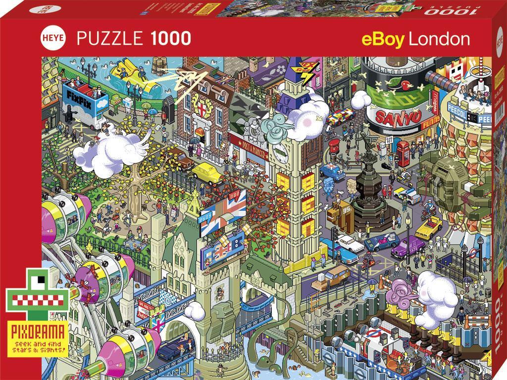 Cover: 4001689299354 | London Quest Puzzle 1000 Teile | eBoy | Spiel | 1000 Teile Puzzle Heye