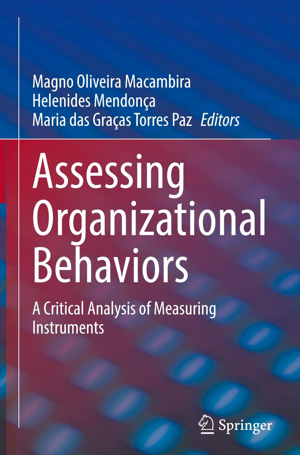 Cover: 9783030813109 | Assessing Organizational Behaviors | Magno Oliveira Macambira (u. a.)