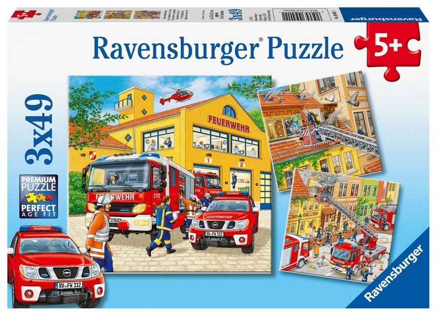 Cover: 4005556094011 | Ravensburger Kinderpuzzle - 09401 Feuerwehreinsatz - Puzzle für...
