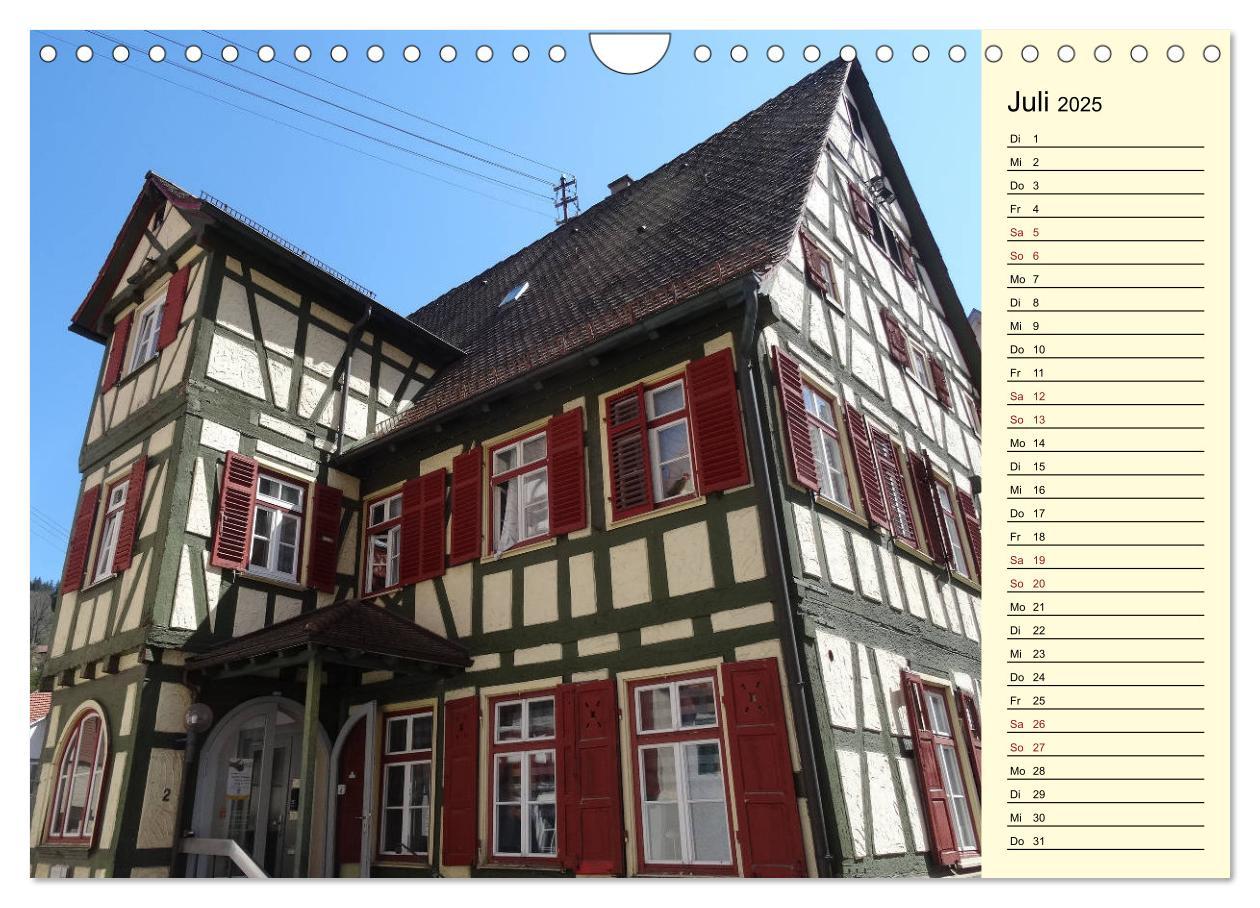 Bild: 9783435285921 | Calw erleben (Wandkalender 2025 DIN A4 quer), CALVENDO Monatskalender