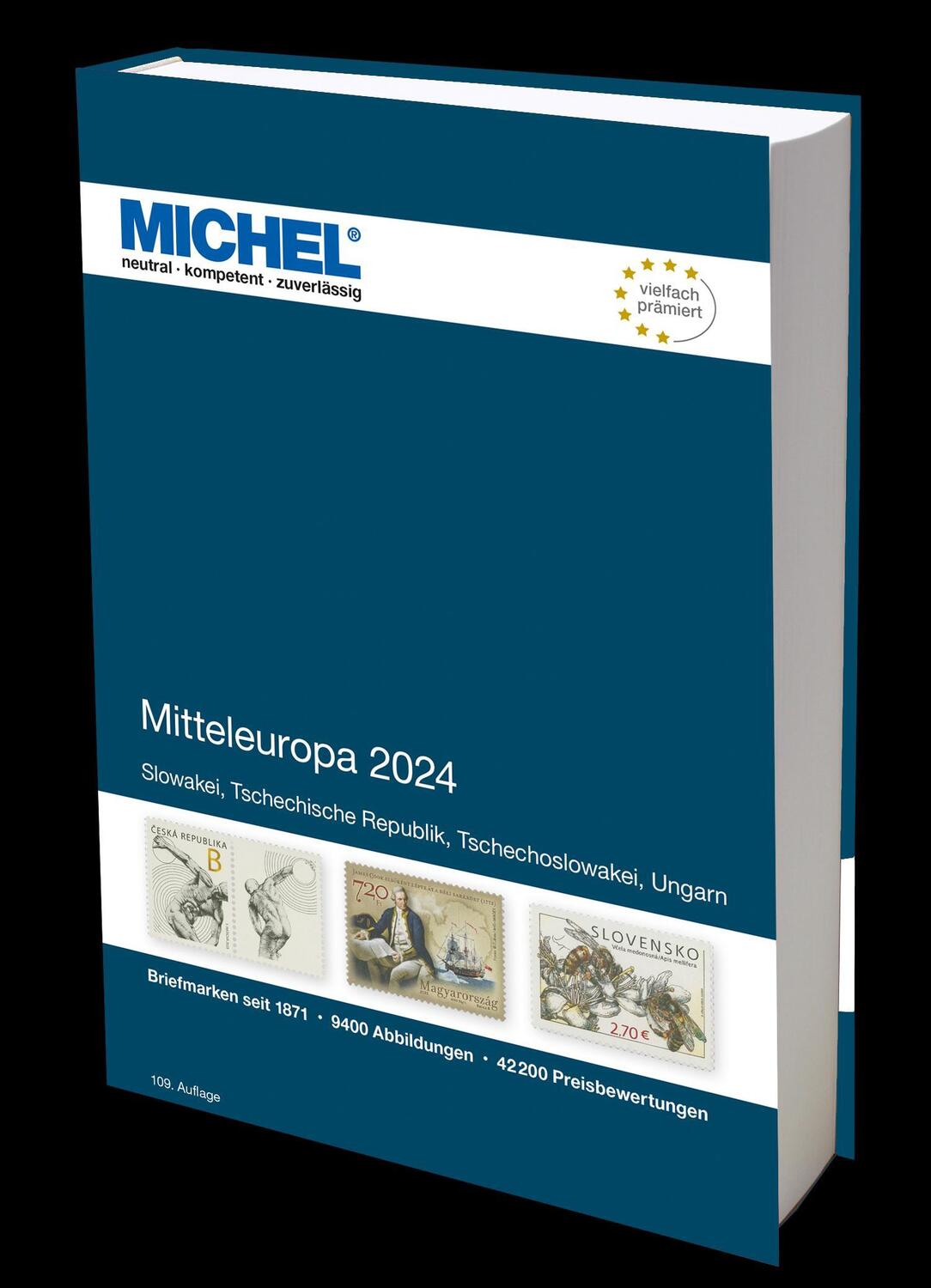 Cover: 9783954024728 | Mitteleuropa 2024 | Europa Teil 2 | Michel-Redaktion | Buch | 832 S.