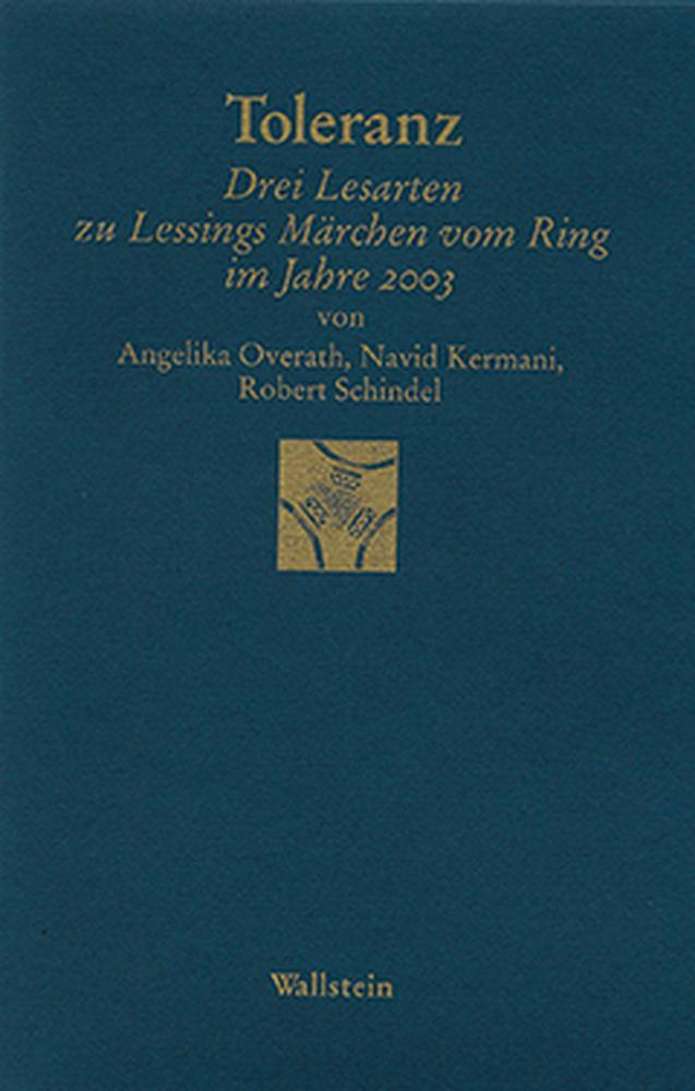 Cover: 9783892446880 | Toleranz | Drei Lesarten zu Lessings "Märchen vom Ring" im Jahre 2003