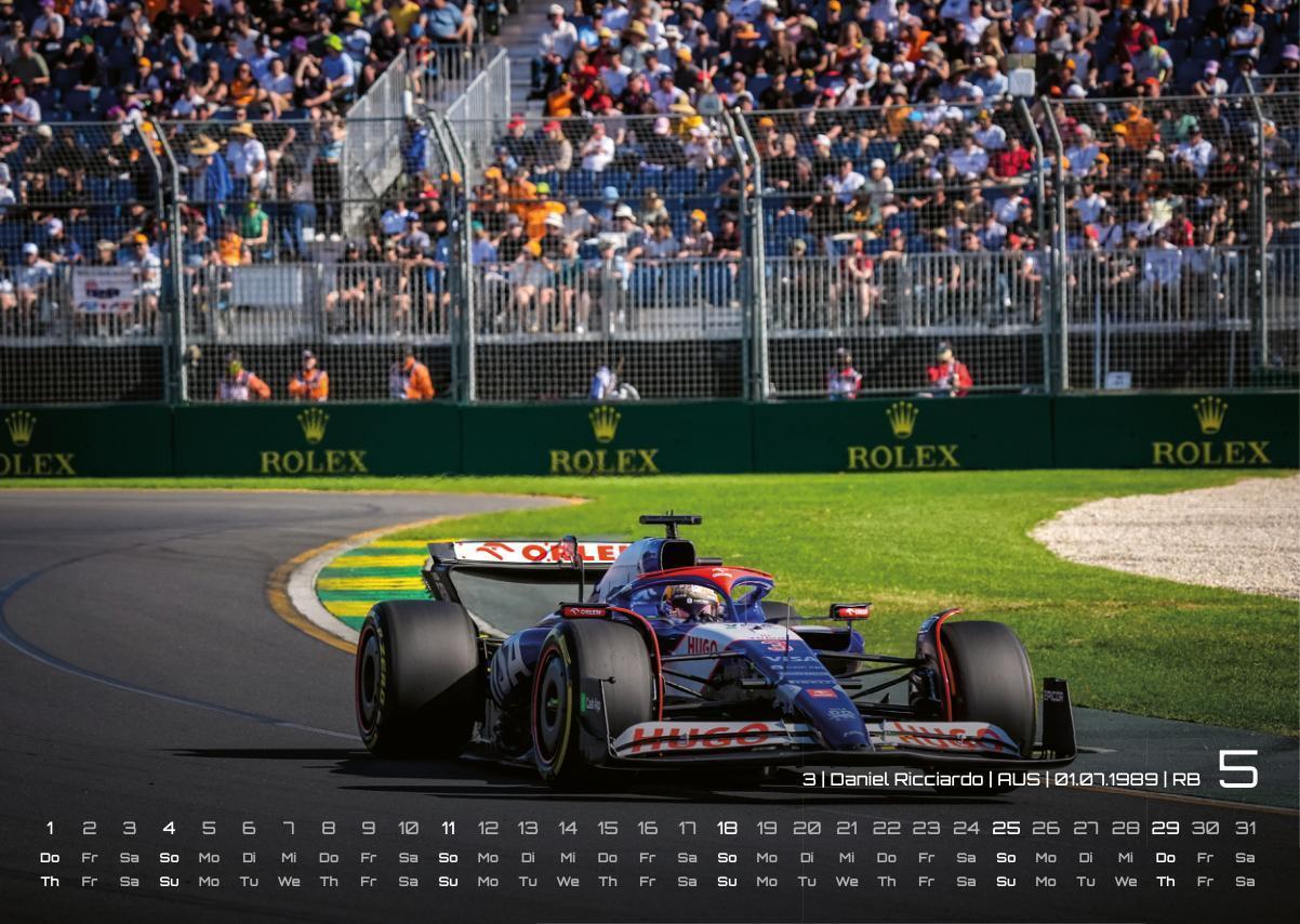 Bild: 9783986733971 | Formel 1 - Grand Prix - 2025 - F1 Kalender DIN A3 | GP-Fever. de