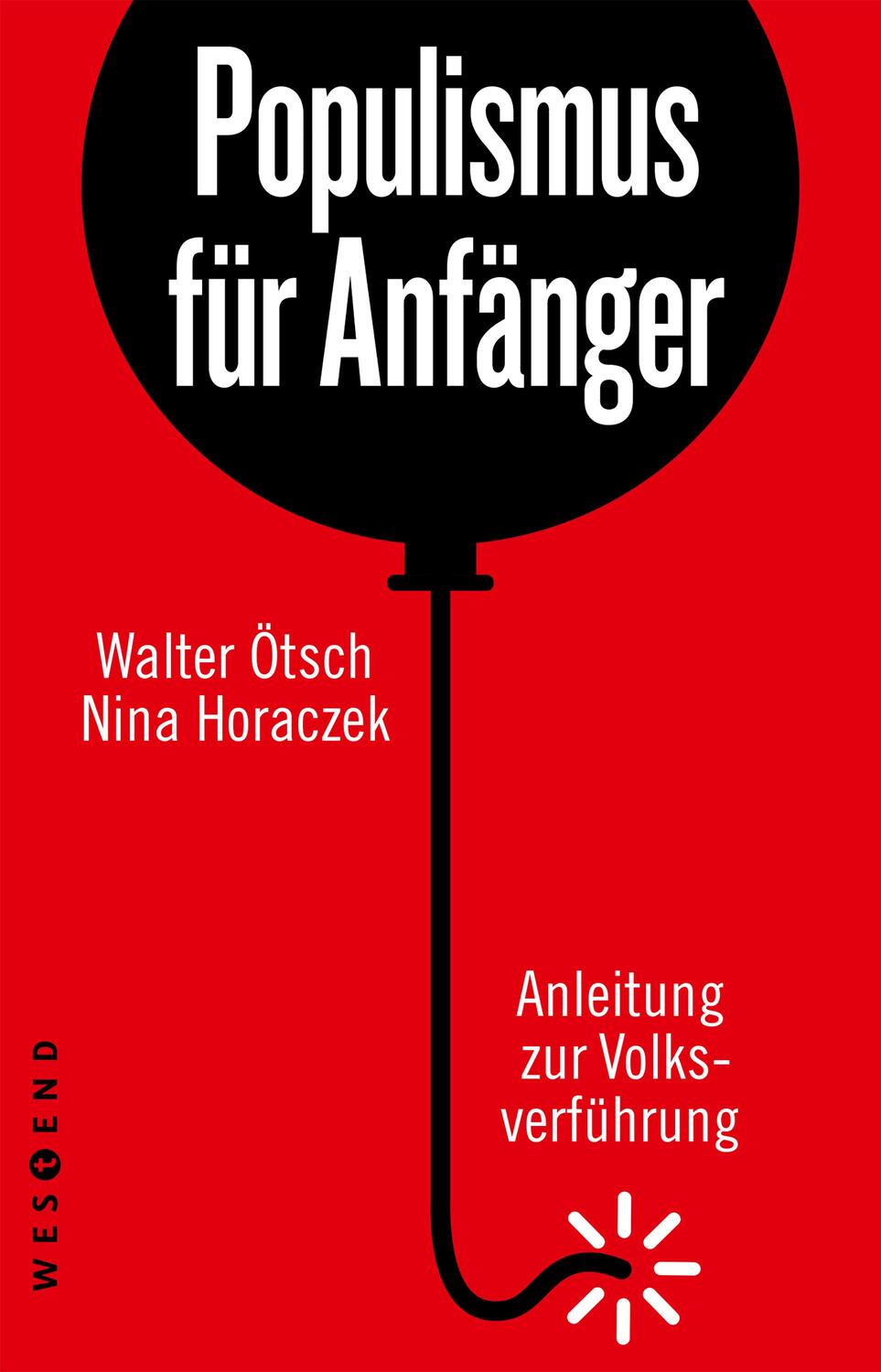 Cover: 9783864899096 | Populismus für Anfänger | Anleitung zur Volksverführung | Taschenbuch