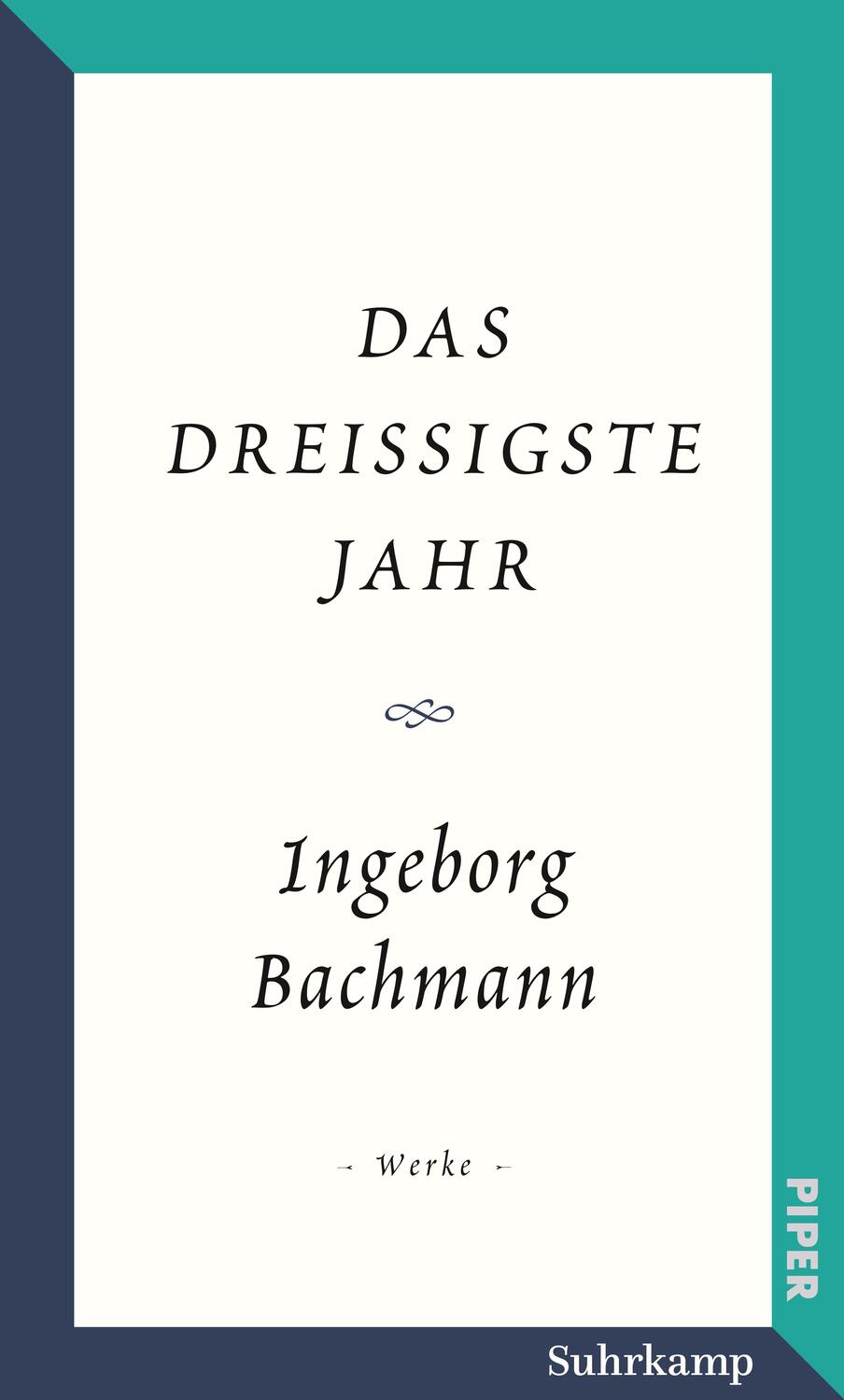 Cover: 9783518426074 | Das dreißigste Jahr | Salzburger Bachmann Edition | Ingeborg Bachmann
