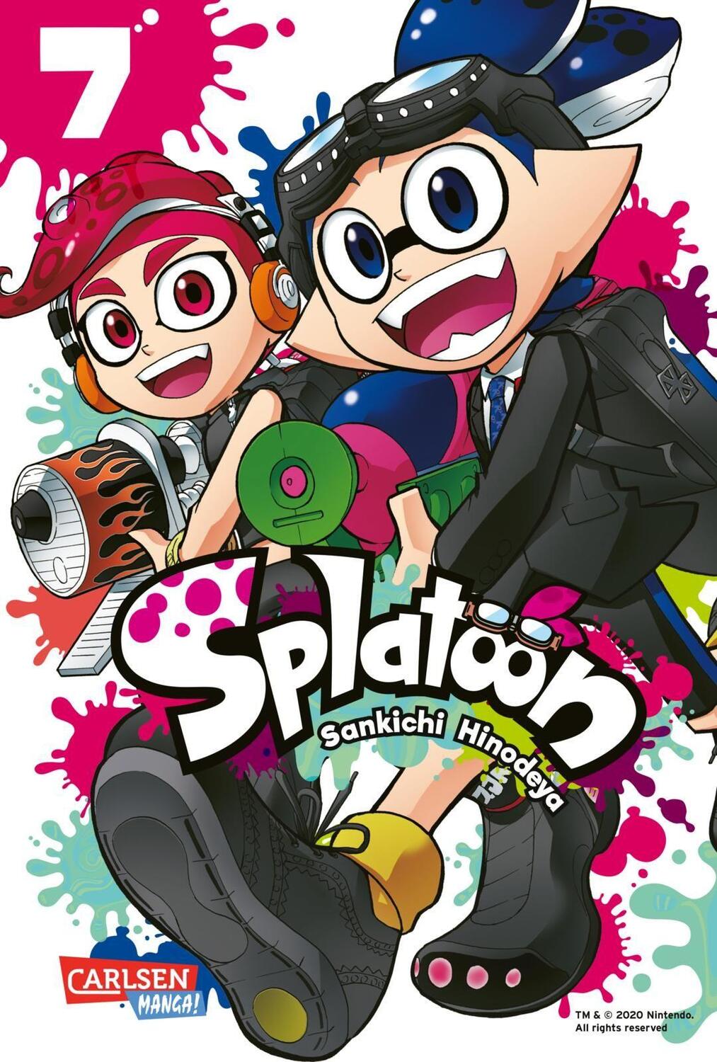 Cover: 9783551724601 | Splatoon 7 | Das Nintendo-Game als Manga! Ideal für Kinder und Gamer!