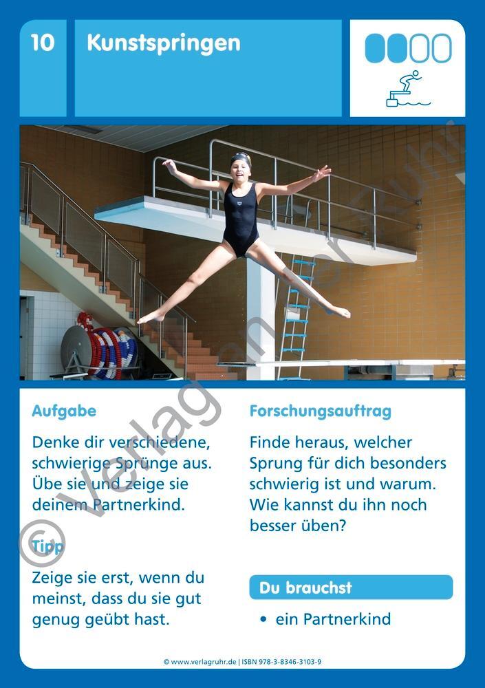 Bild: 9783834631039 | Die Freiarbeits- und Übungs-Kartei für den Schwimmunterricht | Steimel