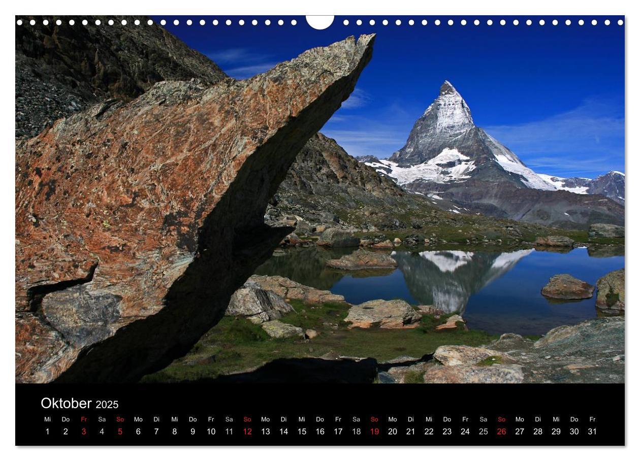 Bild: 9783435674671 | Zauber der Berge Zermatt und das Matterhorn (Wandkalender 2025 DIN...