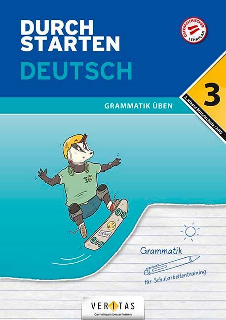 Cover: 9783710137709 | Durchstarten 3. Klasse - Deutsch Mittelschule/AHS - Grammatik | Igler