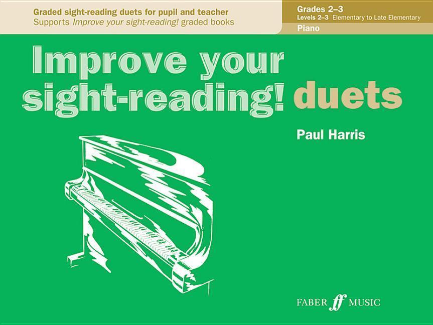 Cover: 9780571524068 | Improve Your Sight-Reading! Piano Duet, Grade 2-3: Graded...