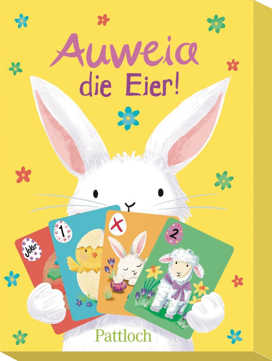Cover: 4260308344954 | Auweia, die Eier! | Pattloch Verlag | Spiel | Schachtel | 51 S. | 2024