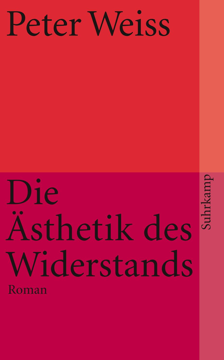Cover: 9783518456880 | Ästhetik des Widerstands | Peter Weiss | Taschenbuch | Deutsch | 2005