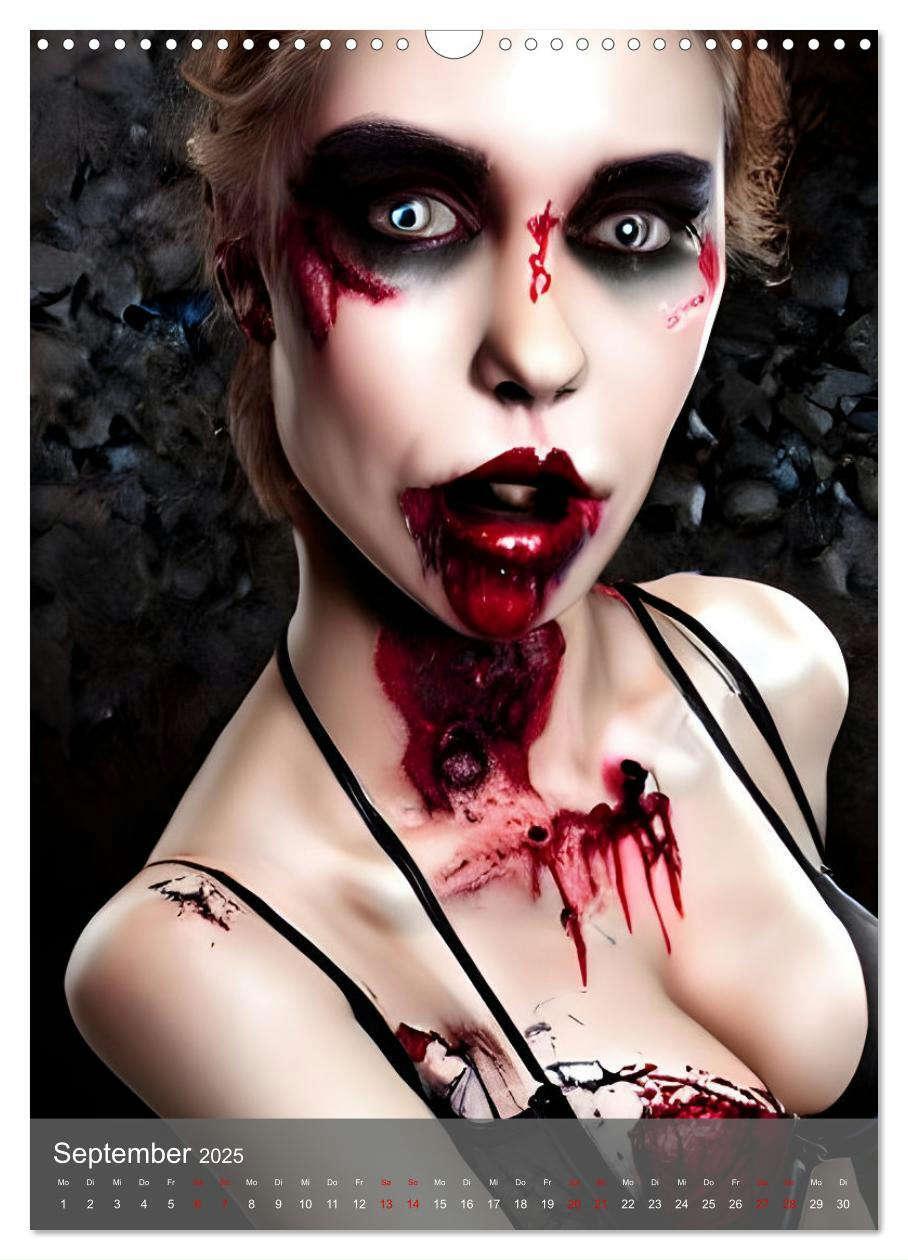 Bild: 9783435895083 | Zombie-Frauen - Blutige und faulende Horrorschönheiten...