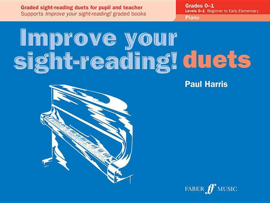 Cover: 9780571524051 | Improve your sight-reading! Piano Duets Grades 0-1 | Paul Harris