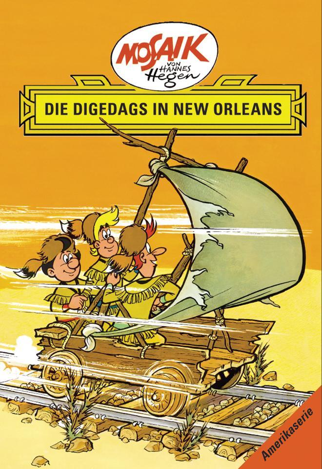 Cover: 9783730218792 | Die Digedags, Amerikaserie 07. Die Digedags in New Orleans | Dräger