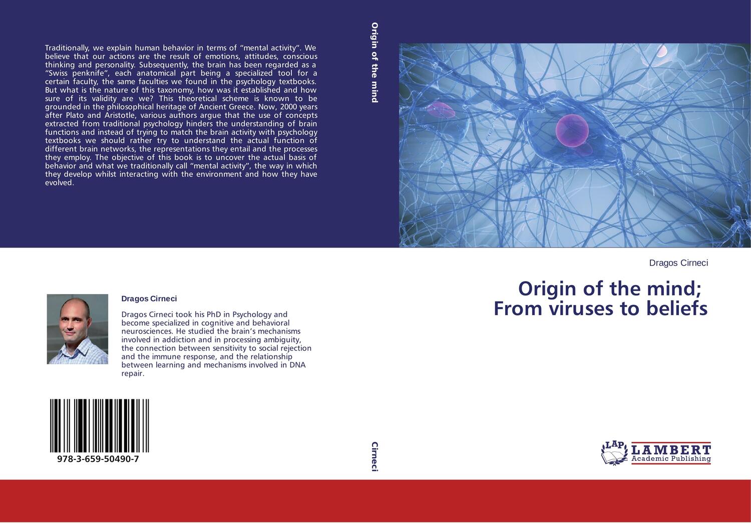 Cover: 9783659504907 | Origin of the mind; From viruses to beliefs | Dragos Cirneci | Buch