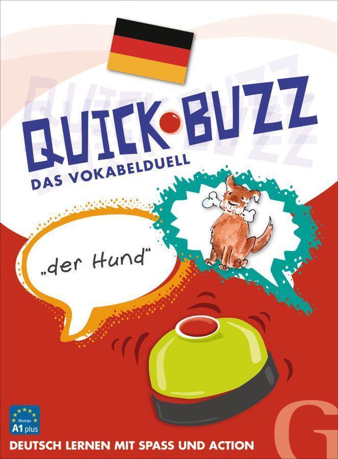 Cover: 9783196995862 | QUICK BUZZ - Das Vokabelduell - Deutsch | Sprachspiel | Grubbe Media