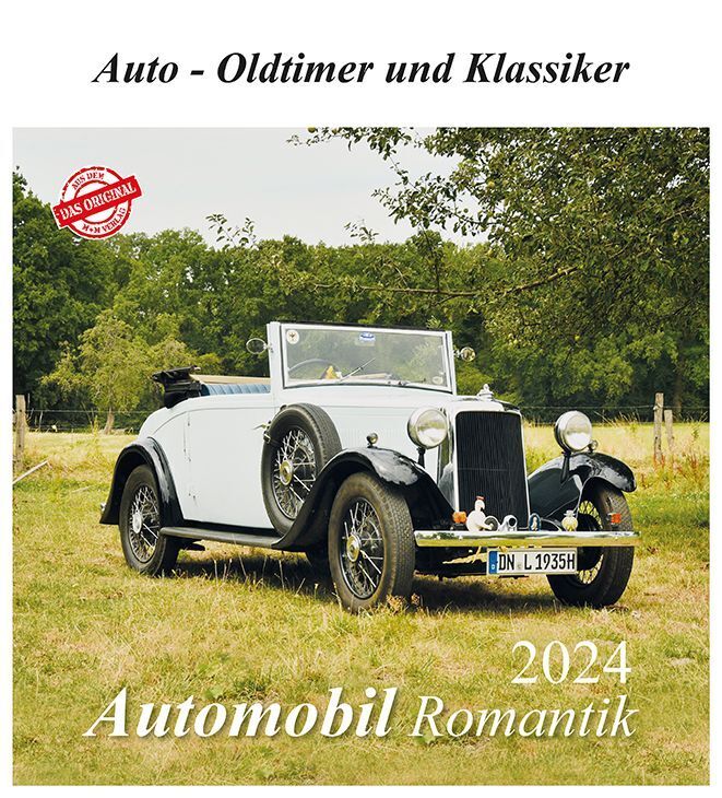 Cover: 9783961665723 | Automobil Romantik 2024 | Auto - Oldtimer und Klassiker | Kalender