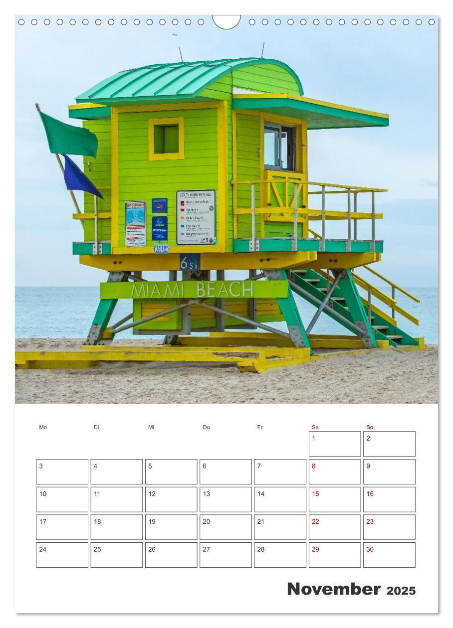 Bild: 9783457156483 | Miami - Reiseplaner (Wandkalender 2025 DIN A3 hoch), CALVENDO...