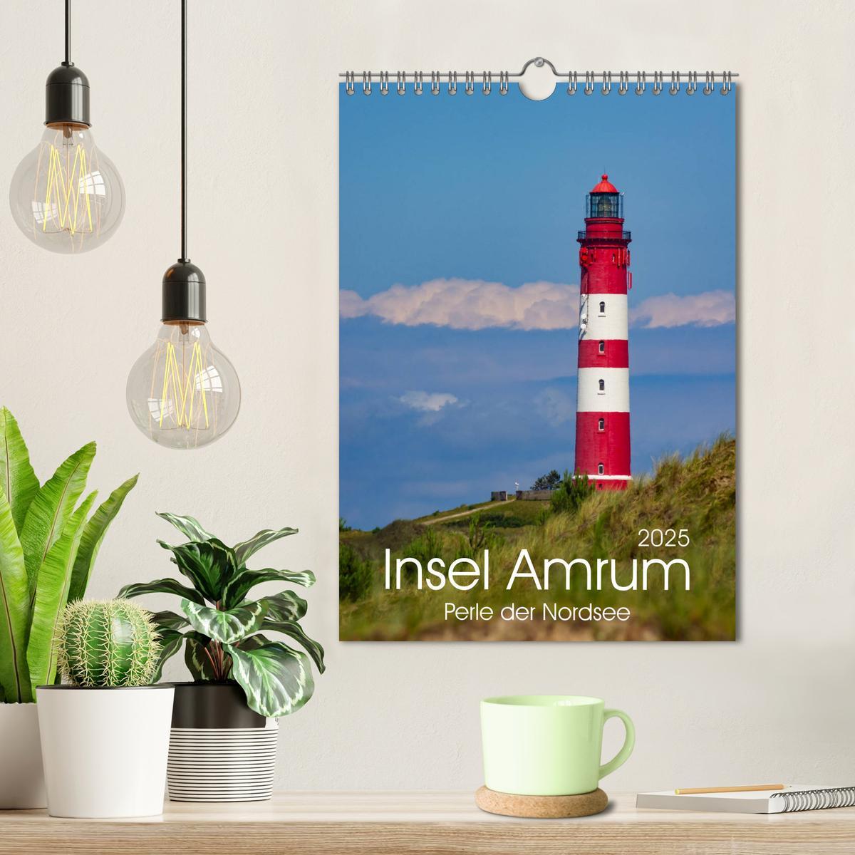 Bild: 9783457083659 | Insel Amrum (Wandkalender 2025 DIN A4 hoch), CALVENDO Monatskalender