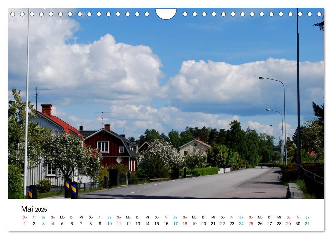 Bild: 9783435838233 | Schweden (Wandkalender 2025 DIN A4 quer), CALVENDO Monatskalender