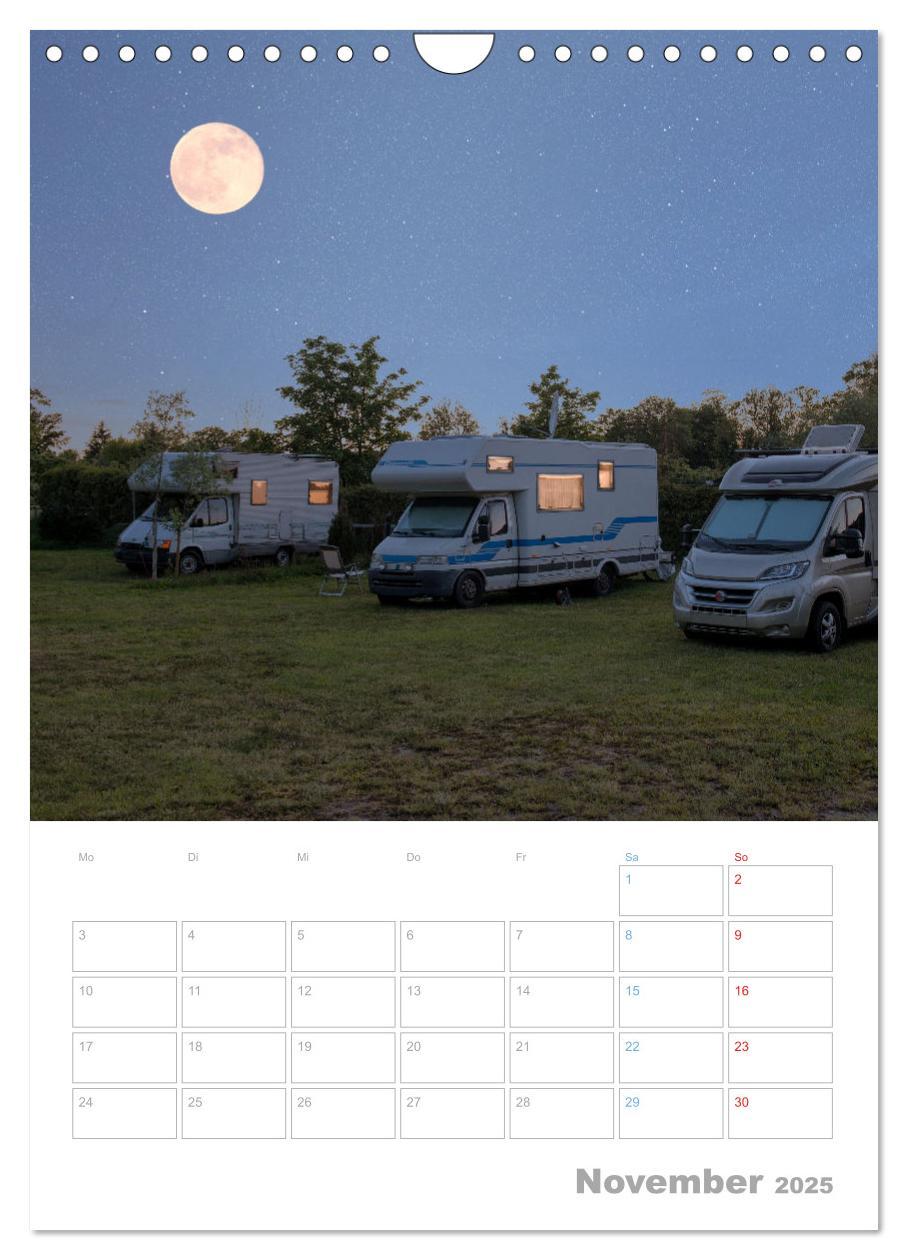 Bild: 9783435923441 | CAMPING-GLÜCK - Dein Urlaubsplaner (Wandkalender 2025 DIN A4 hoch),...