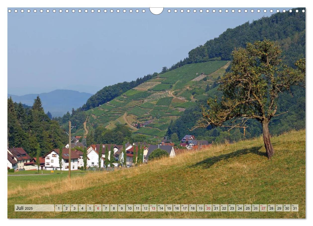 Bild: 9783435572861 | Glottertal im Schwarzwald (Wandkalender 2025 DIN A3 quer), CALVENDO...