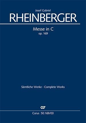 Cover: 9790007080341 | Missa in c (Klavierauszug) | op. 169,1891 | Josef Gabriel Rheinberger