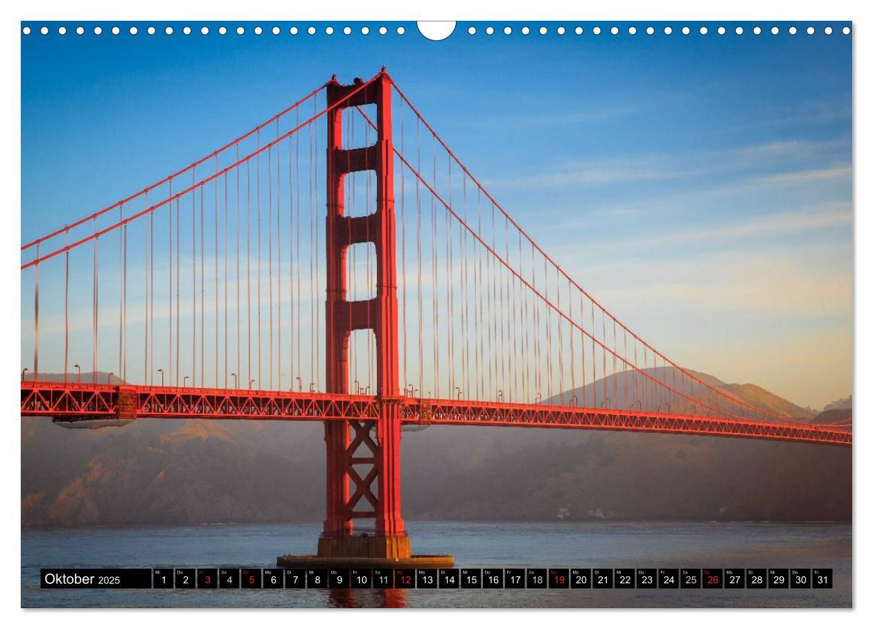 Bild: 9783435742103 | Golden Gate Bridge (Wandkalender 2025 DIN A3 quer), CALVENDO...