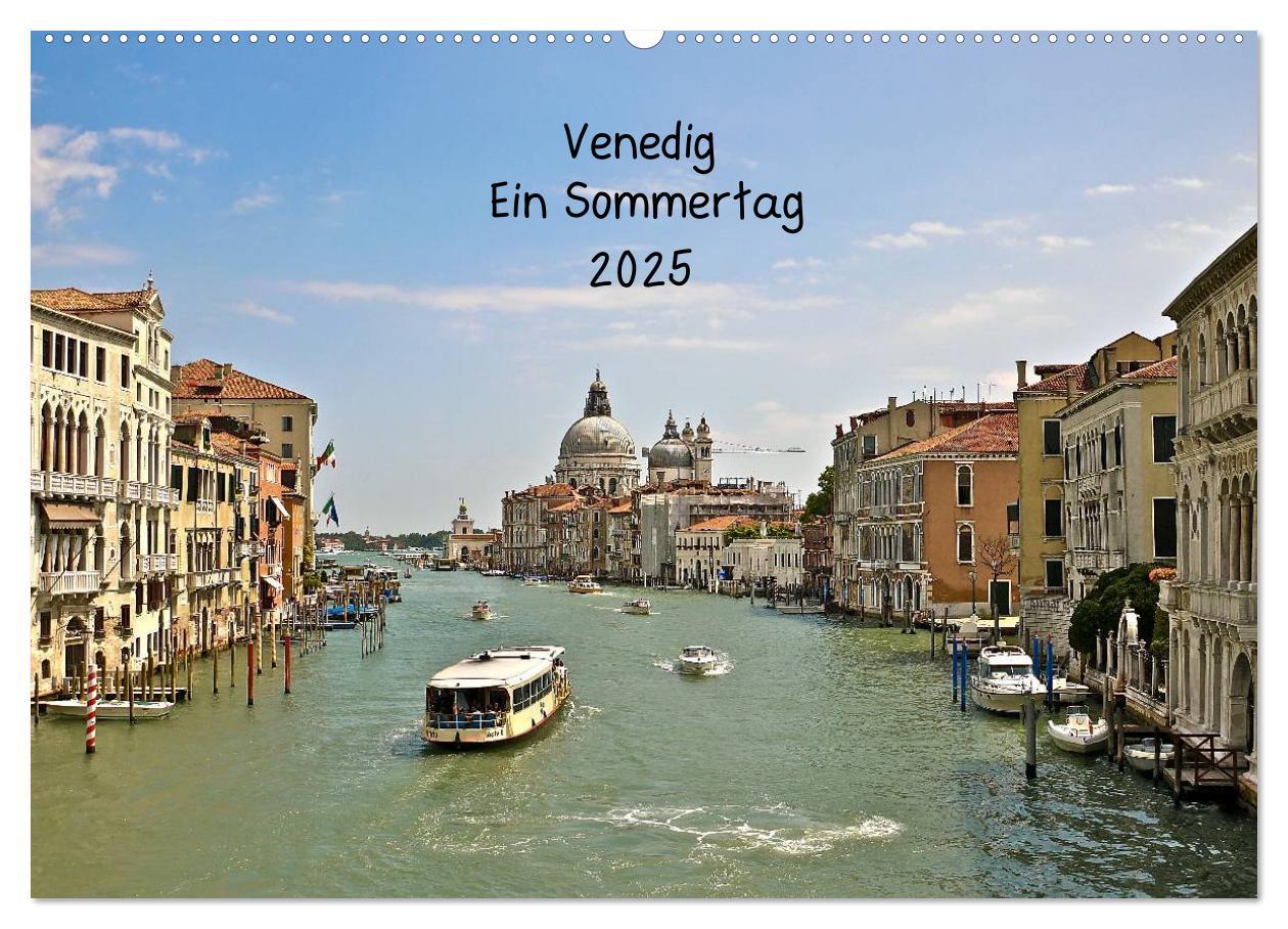 Cover: 9783435823468 | Venedig 2025 (Wandkalender 2025 DIN A2 quer), CALVENDO Monatskalender