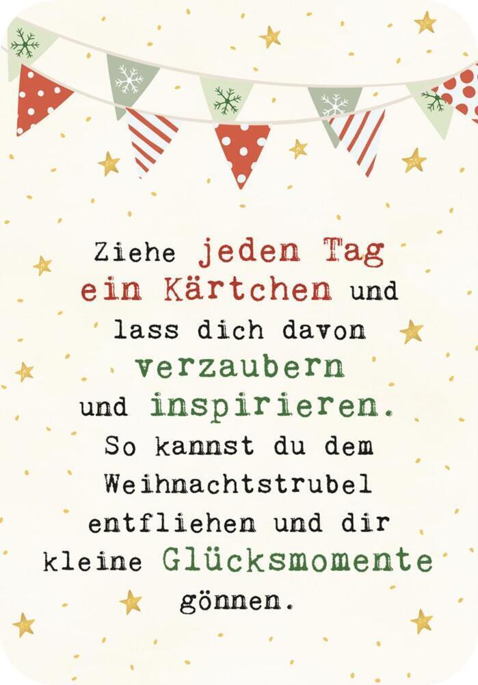 Bild: 9783845836027 | Glücksmantras für den Advent | Kalender | 25 S. | Deutsch