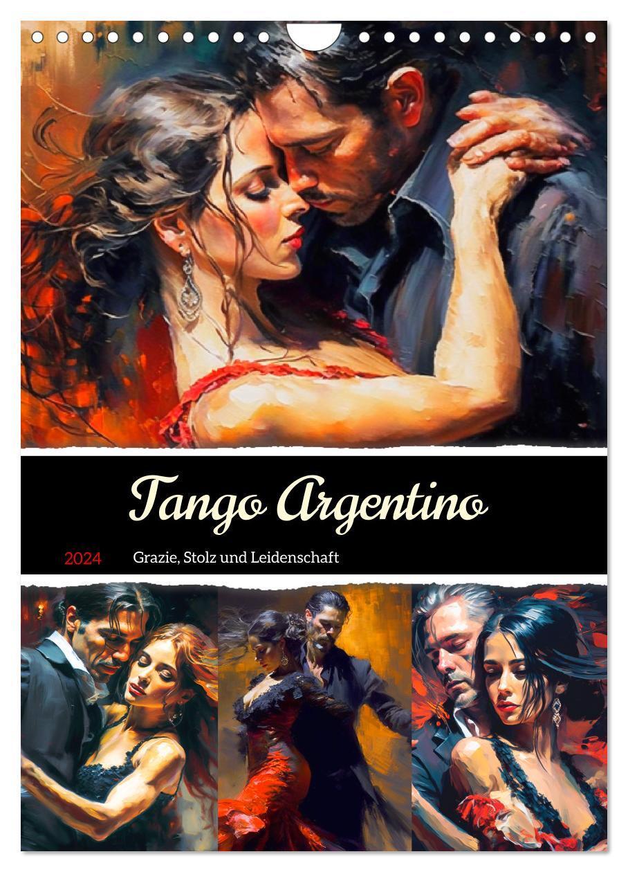 Cover: 9783383103995 | Tango Argentino. Grazie, Stolz und Leidenschaft (Wandkalender 2024...