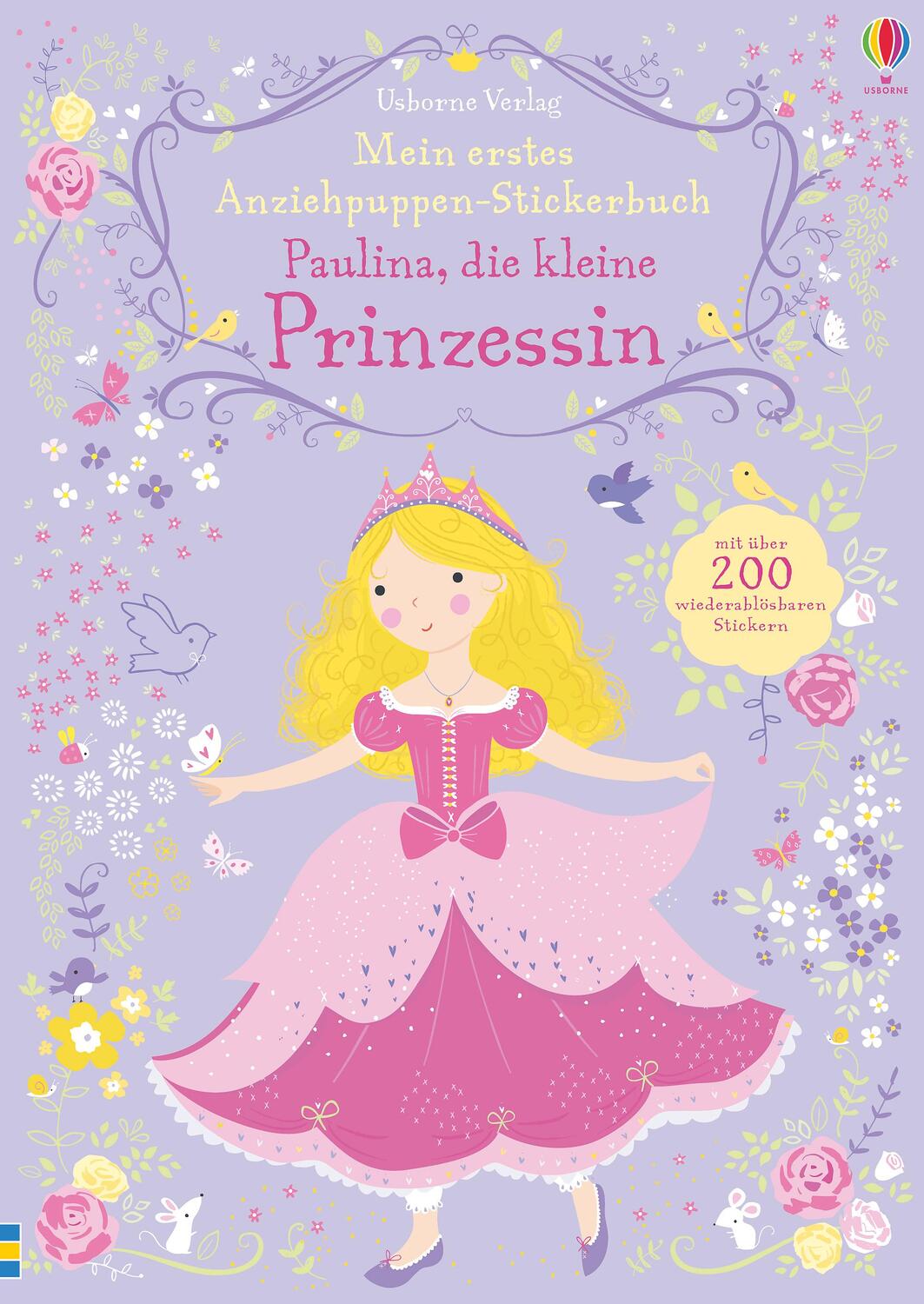 Cover: 9781782325703 | Mein erstes Anziehpuppen-Stickerbuch: Paulina, die kleine Prinzessin